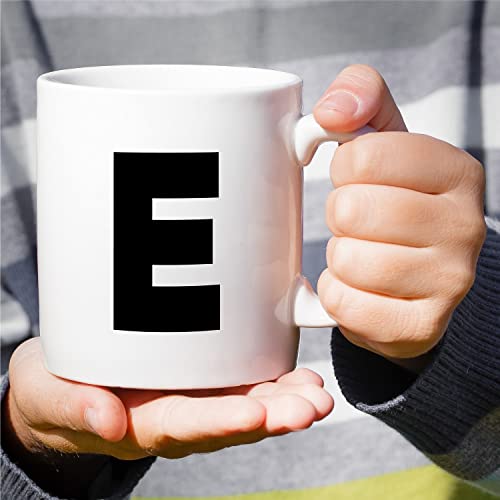 Initial A-Z Alphabet Monogrammed Student | Ceramic Coffee Mug | 11 OZ