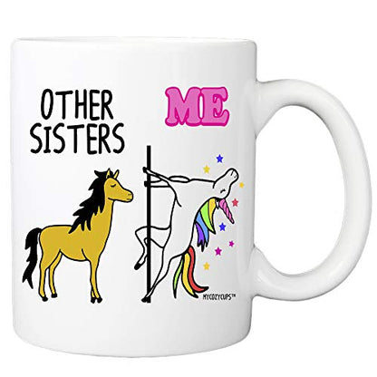 Other Sisters Me Unicorn Novelty For Little | Ceramic Coffee Mug | 11 OZ