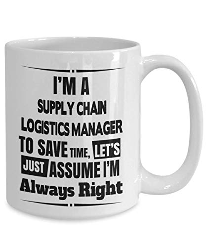 Gift For Supply Chain Logistics Manager | Ceramic Coffee Mug | 11 OZ