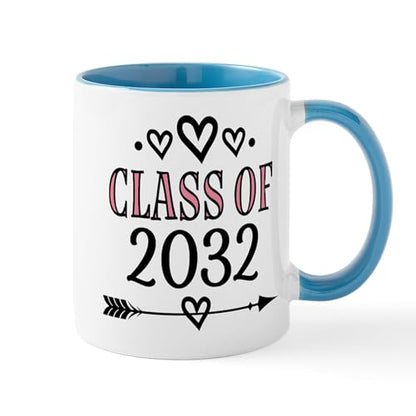 Class Of 2032 Graduation Girls | Ceramic Coffee Mug | 11 OZ