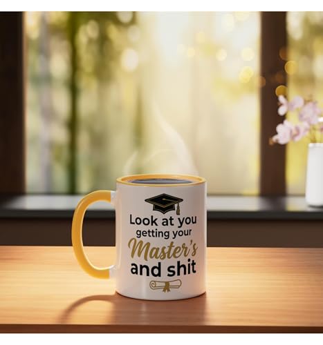 Look at you getting your Master s Professional | Ceramic Coffee Mug | 11 OZ