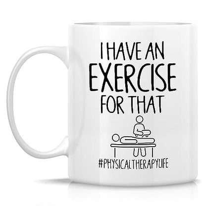 Funny PT Physical Therapy Gift Graduate | Ceramic Coffee Mug | 11 OZ