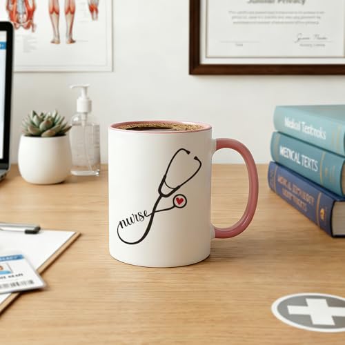 Funny Nurse Gifts for Women Men Nutrition | Ceramic Coffee Mug | 11 OZ
