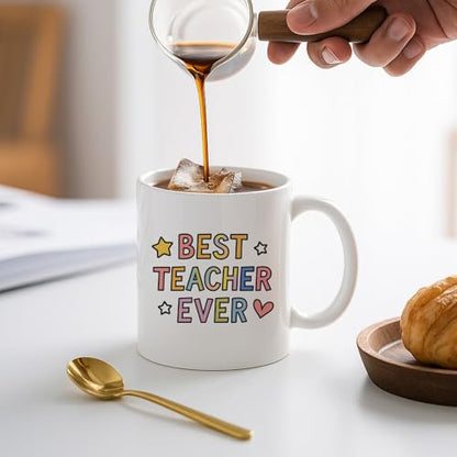 Teacher Gifts For Women Men from Students End | Ceramic Coffee Mug | 11 OZ