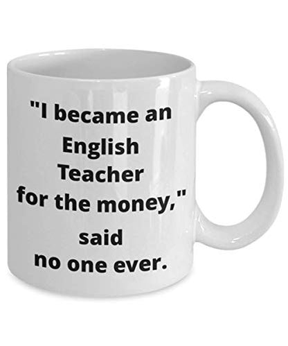 Funny English Teacher Gift from Student | Ceramic Coffee Mug | 11 OZ