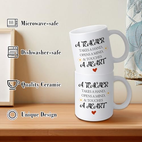 Teacher Gifts for Women Appreciation | Customised Coffee Mug | 11 OZ