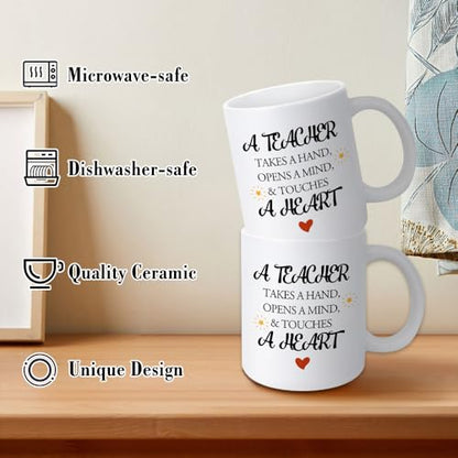Teacher Gifts for Women Appreciation | Customised Coffee Mug | 11 OZ