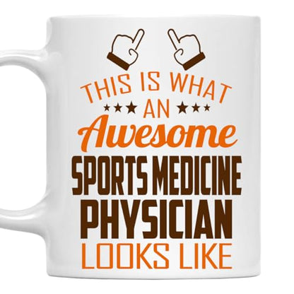 Awesome Sports Medicine Physician This Is What | Ceramic Coffee Mug | 11 OZ
