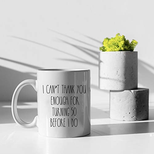 joey I Can Not Thank You Enough for Turning 50 | Ceramic Coffee Mug | 11 OZ