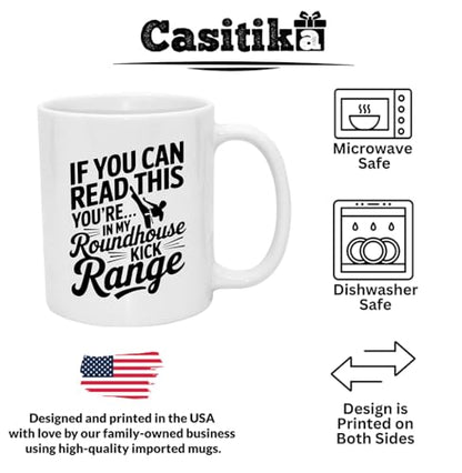 Taekwondo Gifts Funny Martial Arts for Karate | Ceramic Coffee Mug | 11 OZ