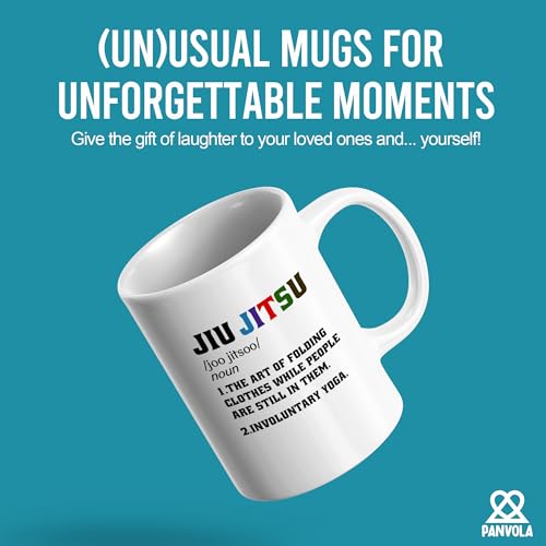 Jiu Jitsu Definition Funny Gifts Jiujitsu | Ceramic Coffee Mug | 11 OZ