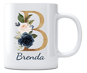 Mothers Day Presents with Name Brenda Gift | Ceramic Coffee Mug | 11 OZ