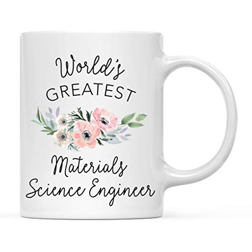 Gift for Women World s Greatest Materials | Ceramic Coffee Mug | 11 OZ