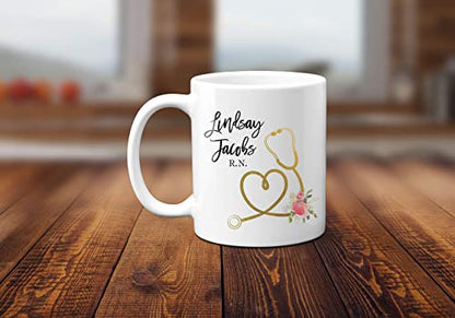 Nurse Present Pinning Gift Graduation Thank | Ceramic Coffee Mug | 11 OZ