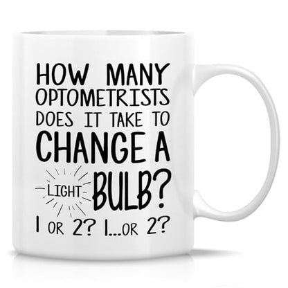 Funny Optometrist or Hilarious Gift for Eye | Ceramic Coffee Mug | 11 OZ