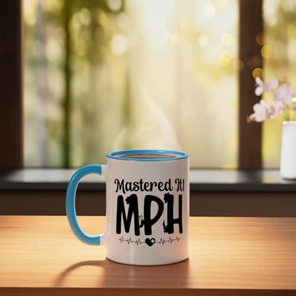 Mastered It MPH Graduate Master Of Public | Ceramic Coffee Mug | 11 OZ