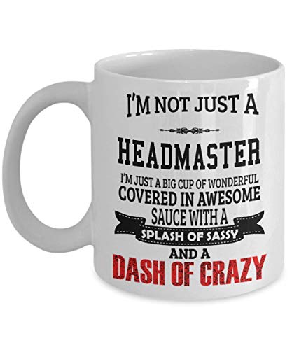 Amorfos Headmaster Gifts For Women | Ceramic Coffee Mug | 11 OZ