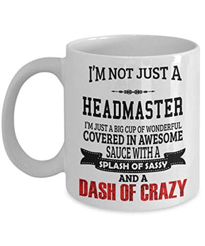 Amorfos Headmaster Gifts For Women | Ceramic Coffee Mug | 11 OZ