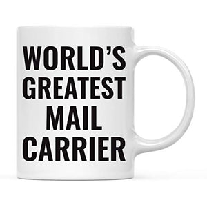 Gift for Men or Women World s Greatest Mail | Ceramic Coffee Mug | 11 OZ