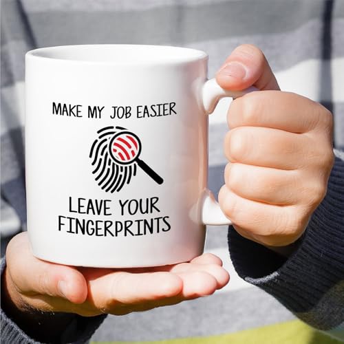 Funny Crime Scene Investigator or Hilarious | Ceramic Coffee Mug | 11 OZ