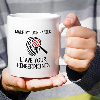 Funny Crime Scene Investigator or Hilarious | Ceramic Coffee Mug | 11 OZ