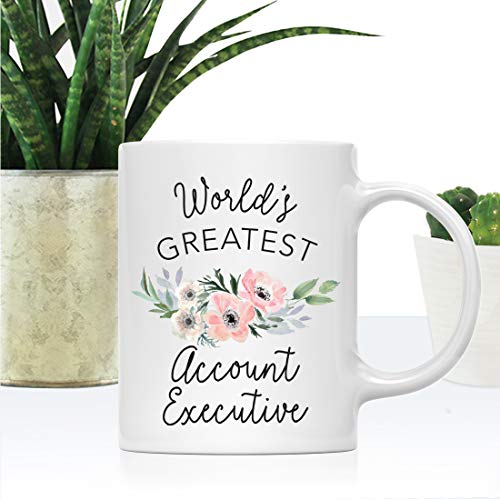 Gift for Women World s Greatest Account | Ceramic Coffee Mug | 11 OZ