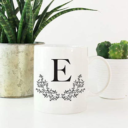 Gift Vintage Boho Leaves Botanical Scholar | Ceramic Coffee Mug | 11 OZ