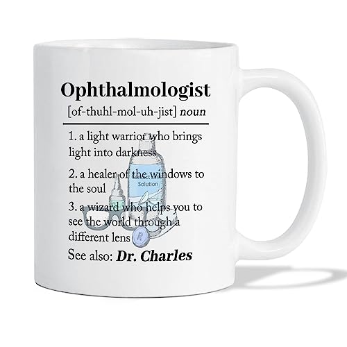 Personalized Ophthalmologist Definition | Customised Coffee Mug | 11 OZ