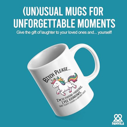 Bitch Please I m So Fabulous Funny Unicorn | Ceramic Coffee Mug | 11 OZ