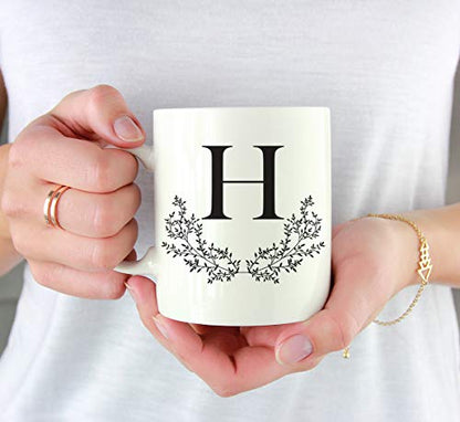 Gift Vintage Boho Leaves Botanical Student | Ceramic Coffee Mug | 11 OZ