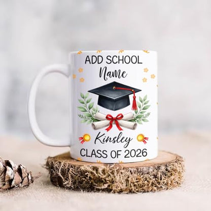 Custom Congratulations Grad Accent The | Customised Coffee Mug | 11 OZ