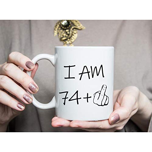 joey 75th Birthday Gift for Men Funny Gag I AM | Ceramic Coffee Mug | 11 OZ
