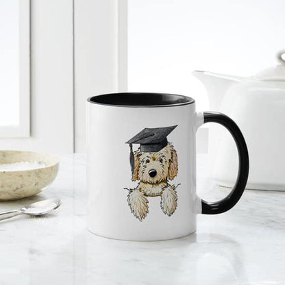 Graduation Pkt Doodle | Ceramic Coffee Mug | 11 OZ
