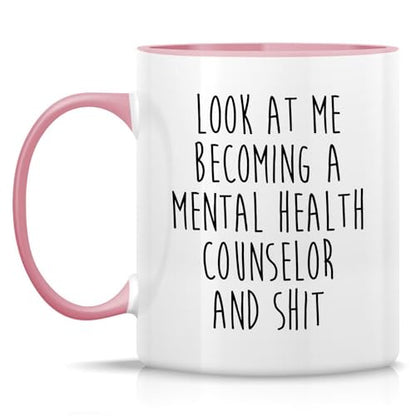 Funny Mental Health Counselor or Funny | Ceramic Coffee Mug | 11 OZ