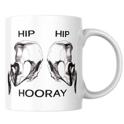 Cheerful Celebration with Hip Hooray Print Fun | Ceramic Coffee Mug | 11 OZ