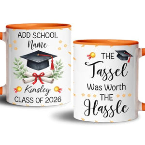 Custom Congratulations Grad Accent The | Customised Coffee Mug | 11 OZ