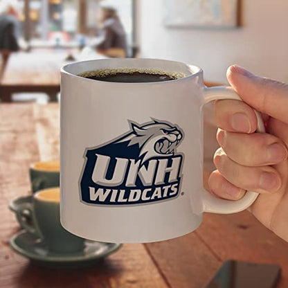 GRAPHICS MORE UNH Secondary Logo Novelty Gift | Ceramic Coffee Mug | 11 OZ