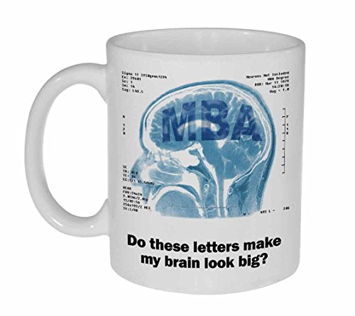 Neurons Not Included MBA Graduation Gift Funny | Ceramic Coffee Mug | 11 OZ