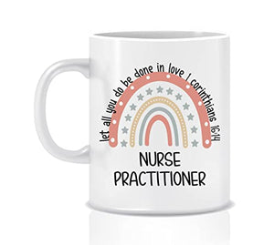 NP Nurse Practitioner Graduation Gift Funny | Ceramic Coffee Mug | 11 OZ