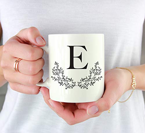 Gift Vintage Boho Leaves Botanical Scholar | Ceramic Coffee Mug | 11 OZ