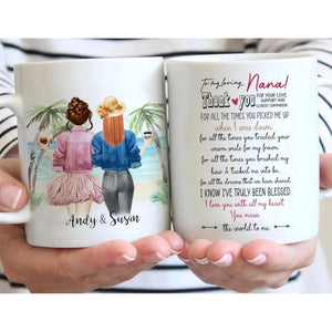 Custom Mother s Day Gifts for Grandma Mimi | Customised Coffee Mug | 11 OZ