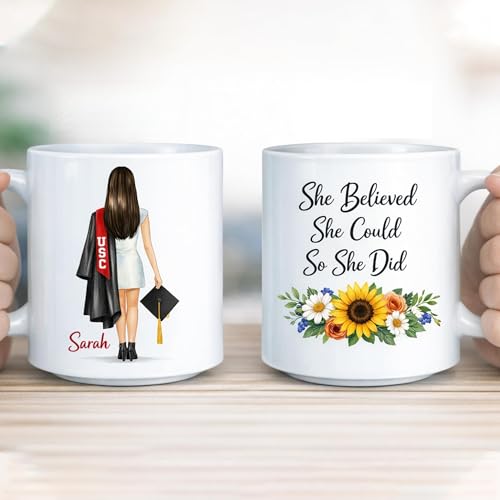 Custom Graduation for Her Class of 2026 | Customised Coffee Mug | 11 OZ