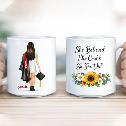 Custom Graduation for Her Class of 2026 | Customised Coffee Mug | 11 OZ
