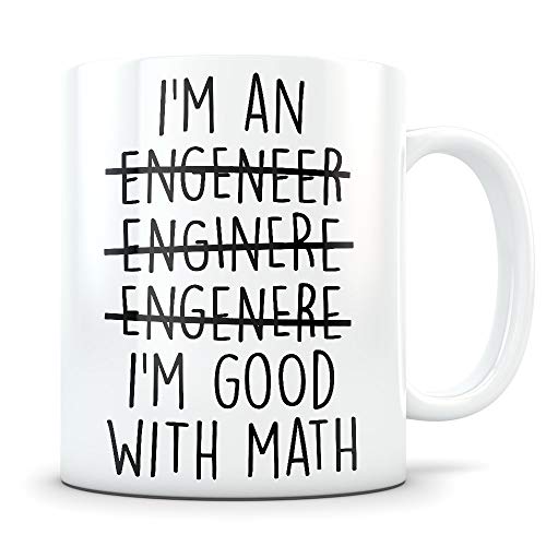 Engineer gift Engineering for men and women | Ceramic Coffee Mug | 11 OZ