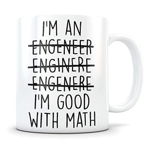 Engineer gift Engineering for men and women | Ceramic Coffee Mug | 11 OZ