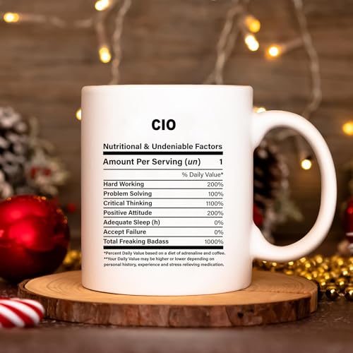 Gift for Cio nutrition ideas graduation funny | Ceramic Coffee Mug | 11 OZ