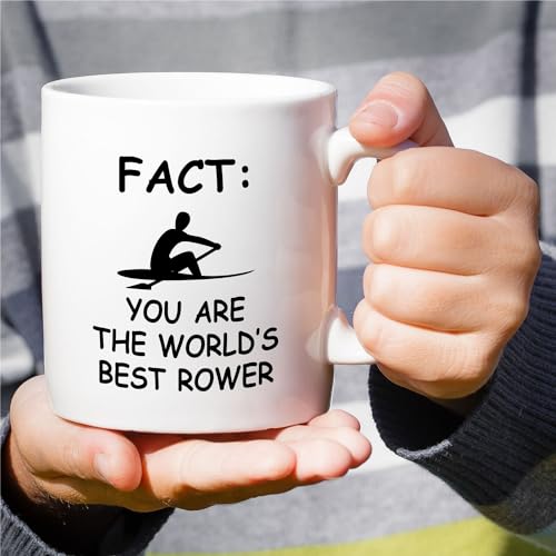 Funny for Rower Rowing Enthusiasts Sarcastic | Ceramic Coffee Mug | 11 OZ