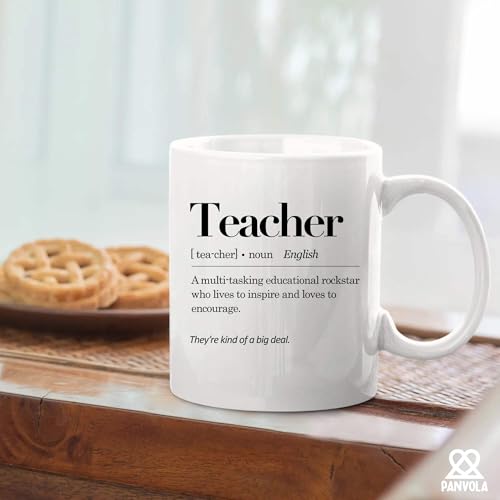Teacher Definition Gifts Appreciation from | Ceramic Coffee Mug | 11 OZ