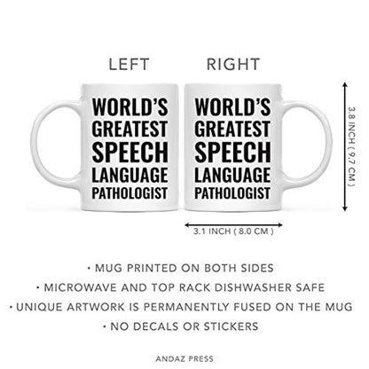 Gift for Men or Women World s Greatest Speech | Ceramic Coffee Mug | 11 OZ