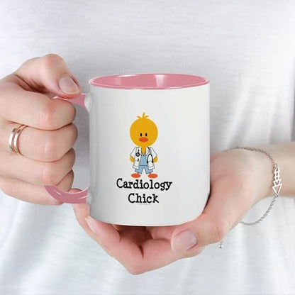 Cardiology Chick | Ceramic Coffee Mug | 11 OZ